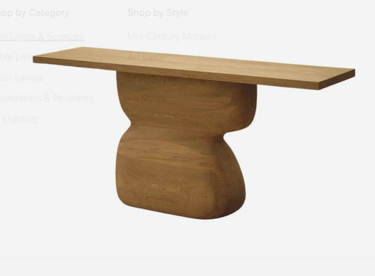 Elefante Buffet Console Table