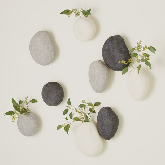 Pebble Wall Vase
