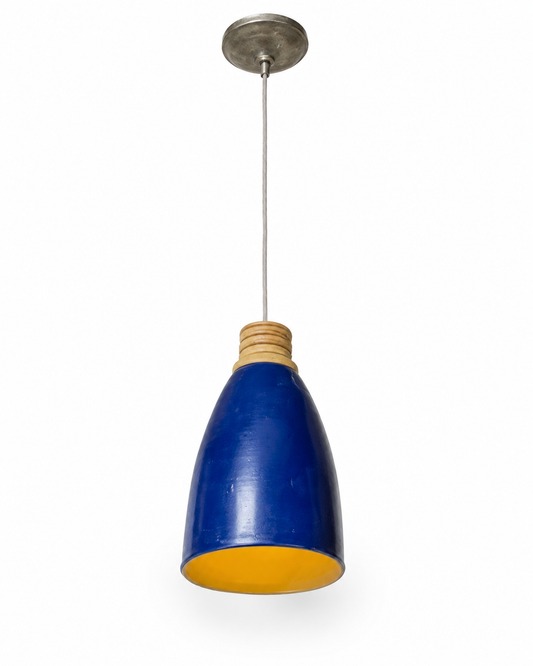 Cobalt Glow Pendant Light