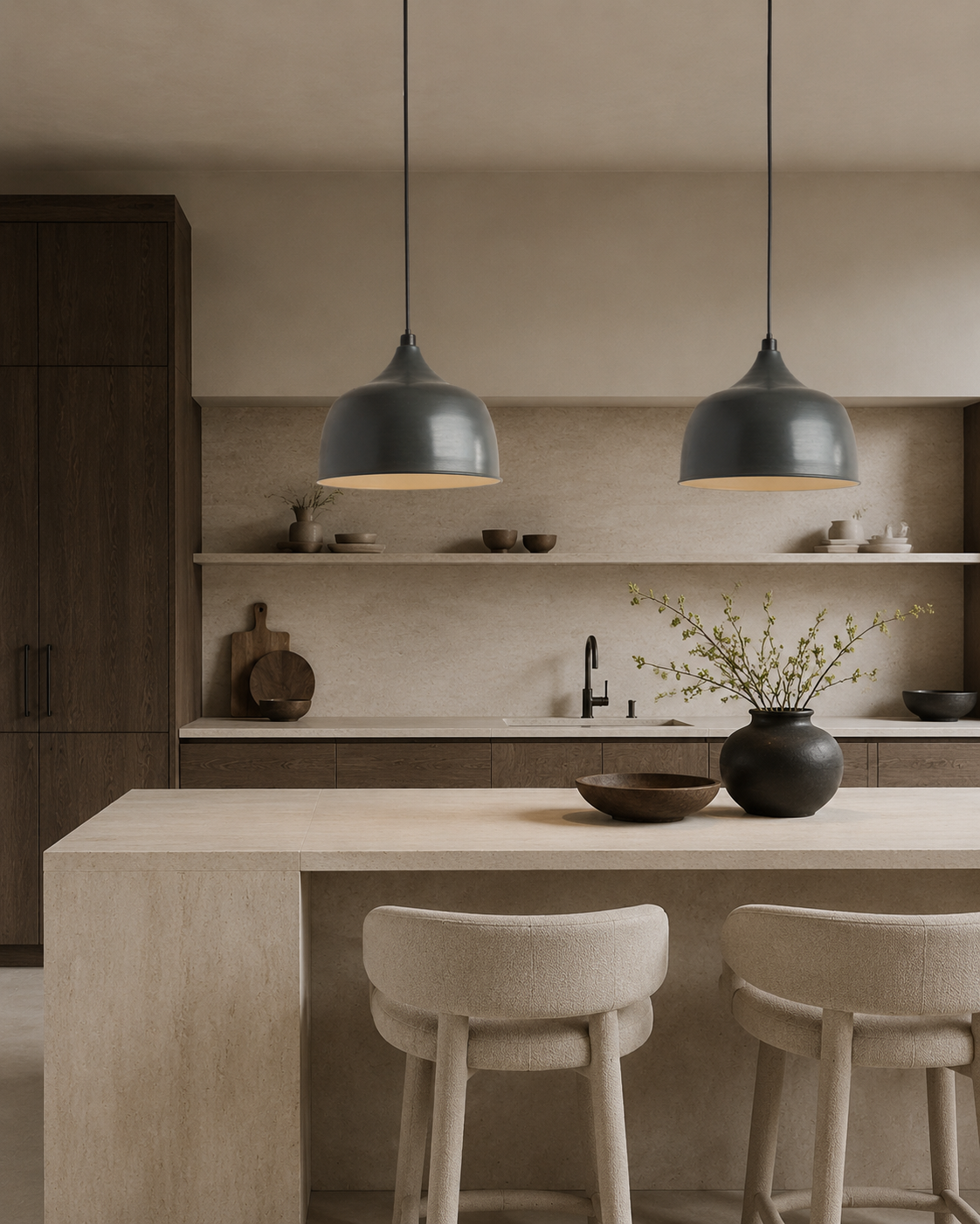 Grover Hanging Light - Grey