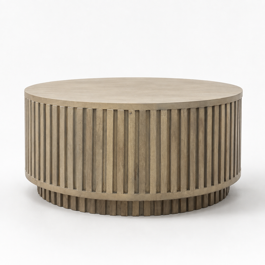 Barrel Round Coffee Table