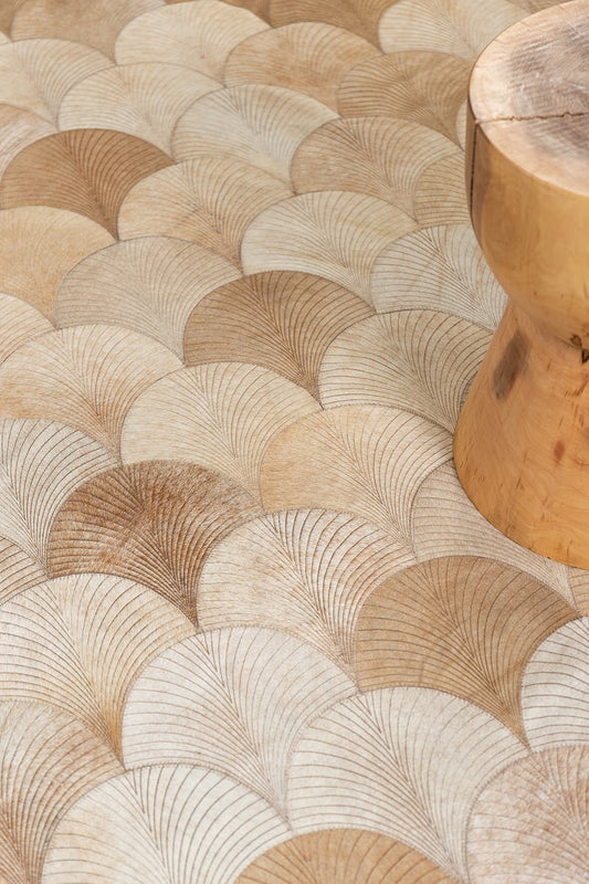PALM BEACH LASERED - Cow Skin Area Rug
