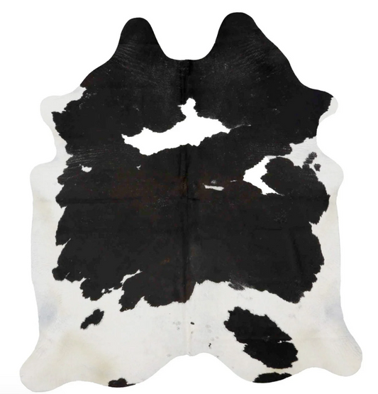 Natural Brazilian Cowhide 6' 9" x 7' 3"