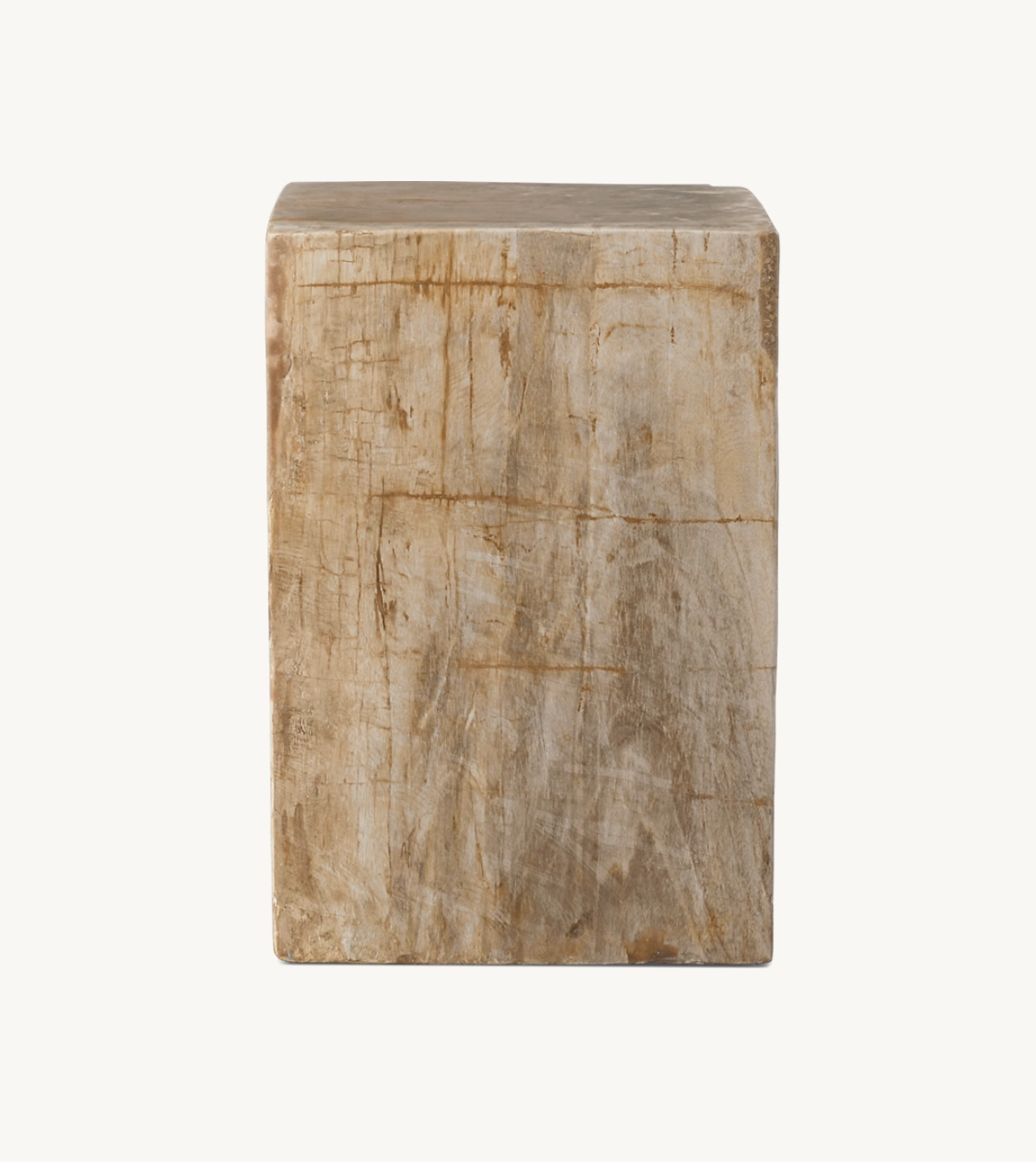 Petrified Wood End Table