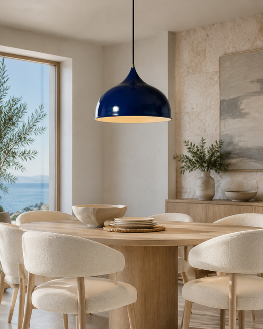 Grover Hanging Light - Blue