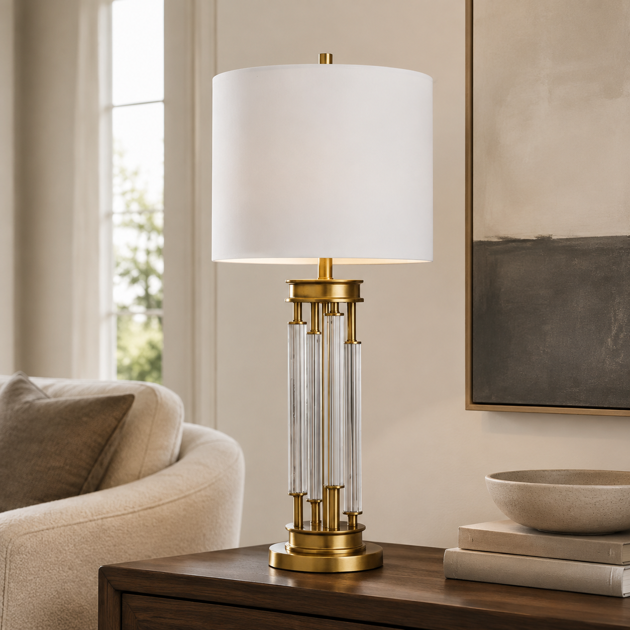 Devi Brass Lamp